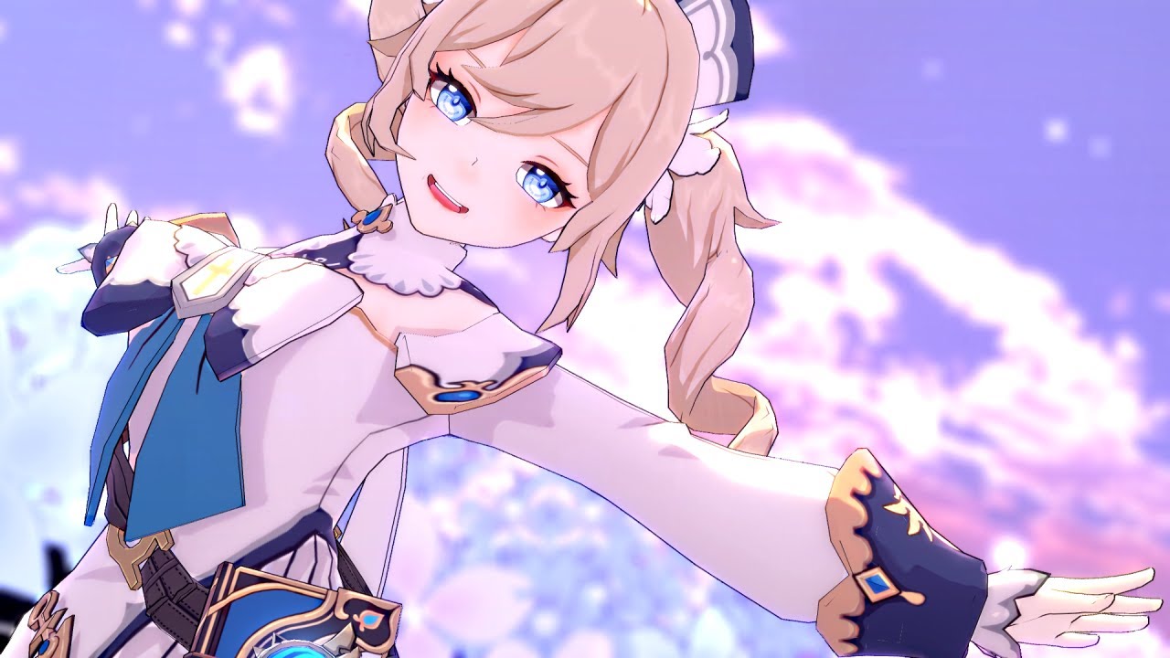 【MMD Genshin Impact】 Melt / メルト 【Barbara】