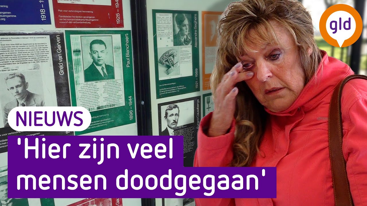 Putten herdenkt razzia in Duitsland met bloemen en posters