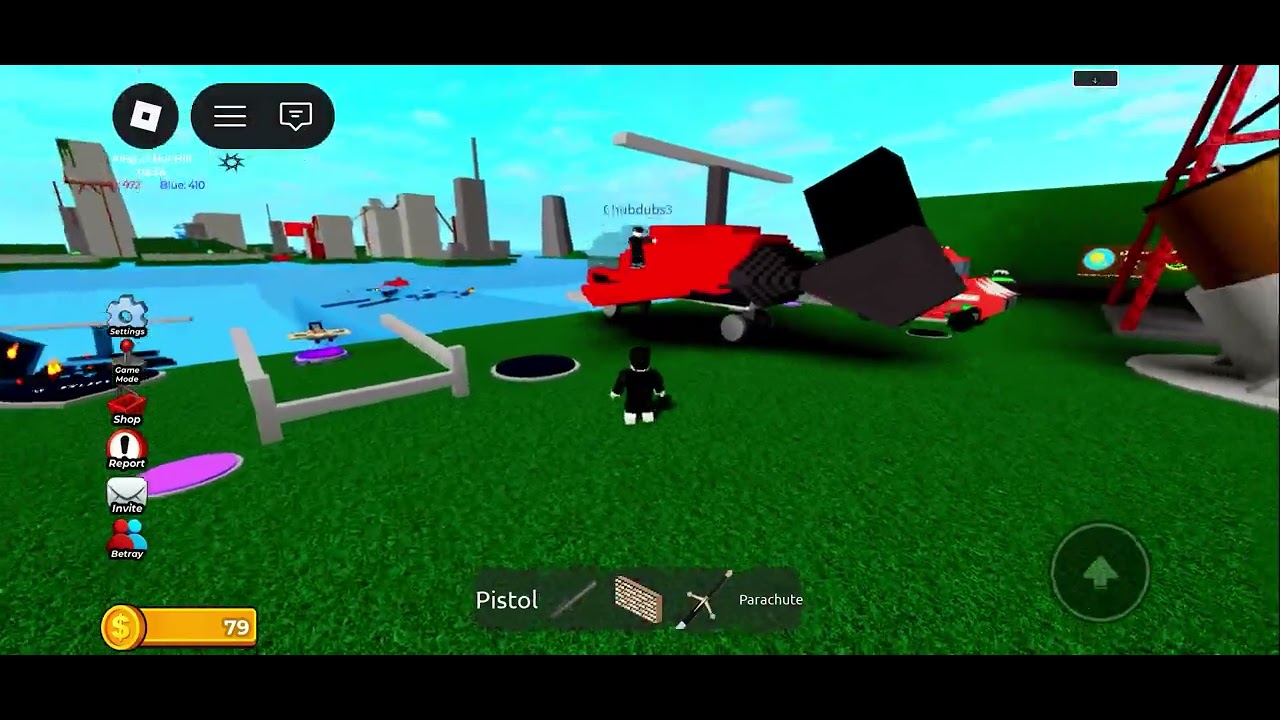Red vs blue plane ￼
