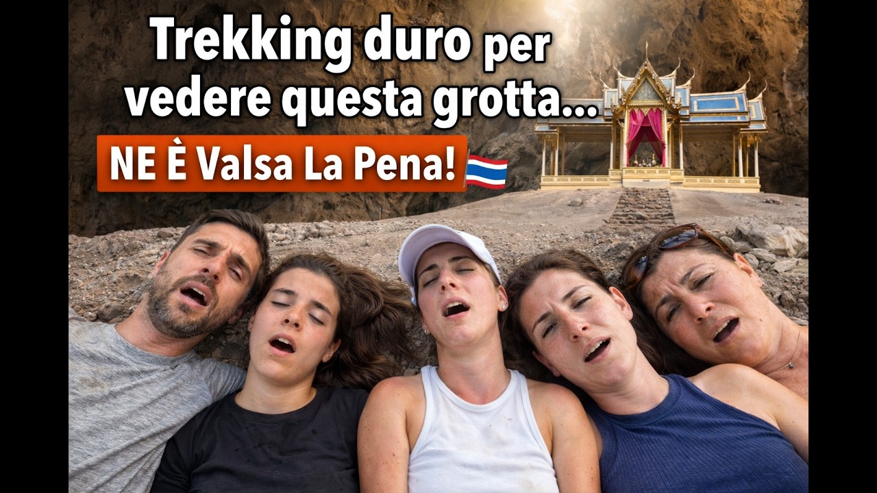 Thailandia vera con la famiglia: trekking estremo, grotta segreta e street food 🇹🇭 (puntata 3)