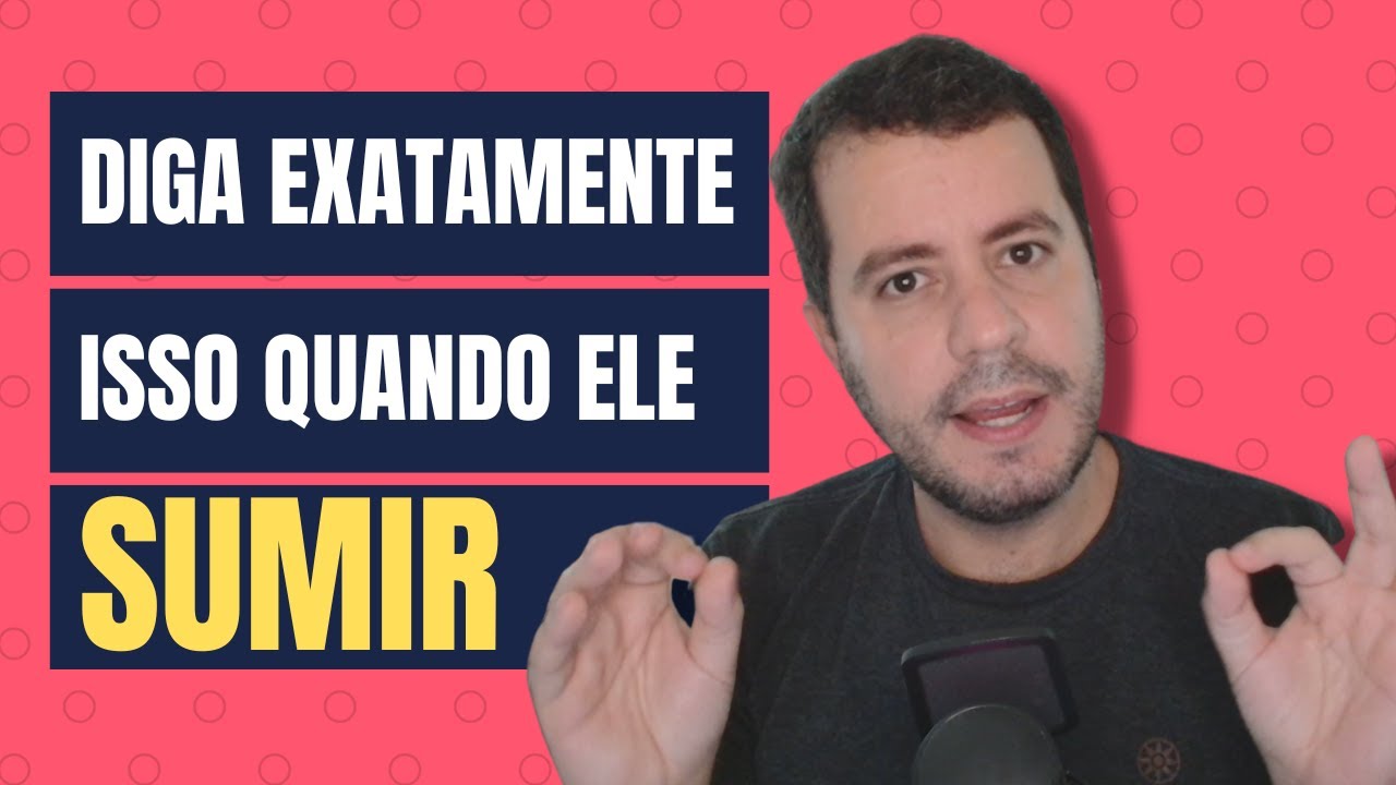 Diga EXATAMENTE ISSO Quando o Homem Sumir | Ele Volta Como Mágica