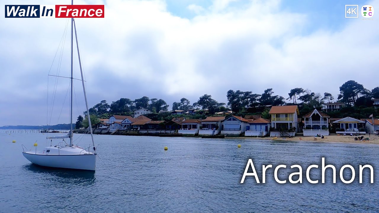 Arcachon Bay (4K) | France Walking Tour