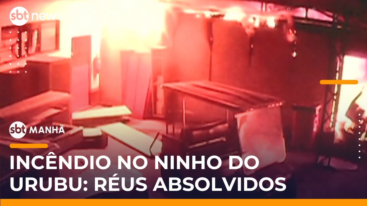 Justiça do Rio absolve réus do incêndio no Ninho do Urubu | #SBTManha