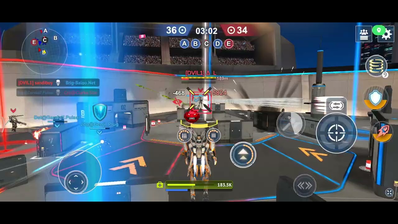 (Mech Wars) 3 vs 3 Chiến Mỏi Tay