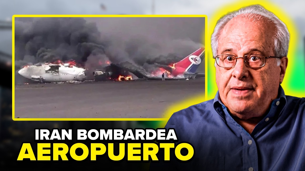 Richard Wolff: IRÁN BOMBARDEA el AEROPUERTO de ISRAEL y BEN GURIÓN queda en LLAMAS
