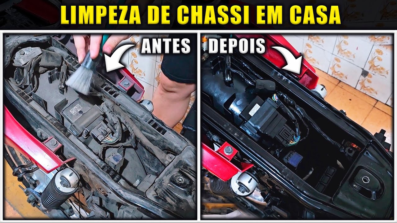 LIMPEZA DE CHASSI EM CASA SEM DANIFICAR A ELETRICA