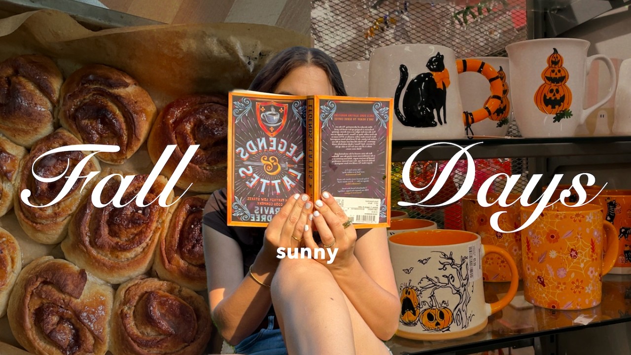 preparing for fall & enjoying late summer ~ a cozy september vlog 🍁🍂☕️