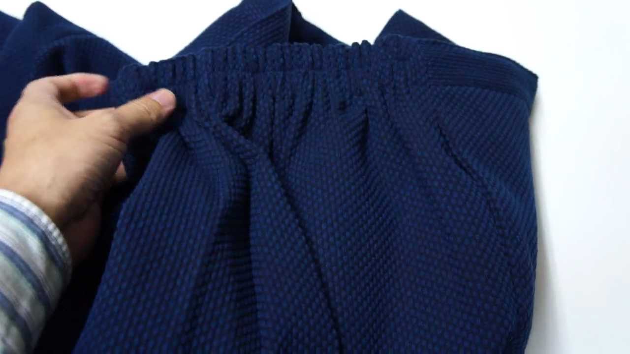 地厚刺し子 作務衣 日本製