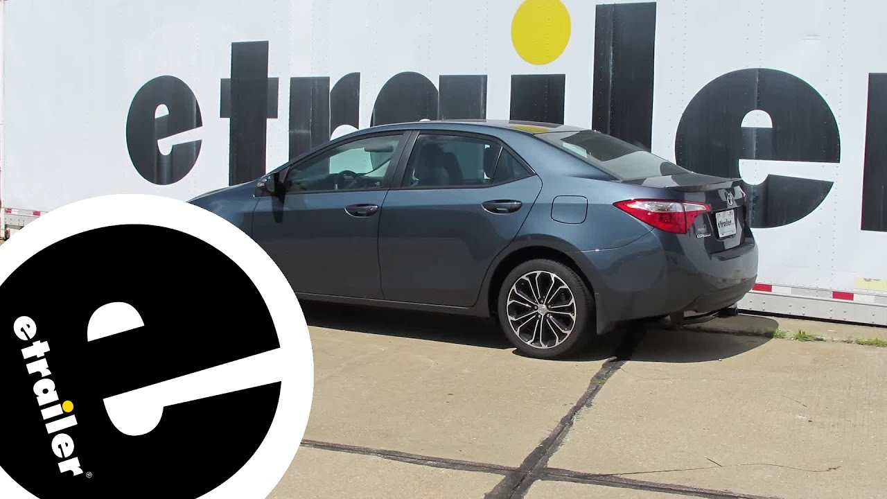 etrailer | How to Set Up Your Curt Trailer Hitch Receiver on a 2016 Toyota Corolla