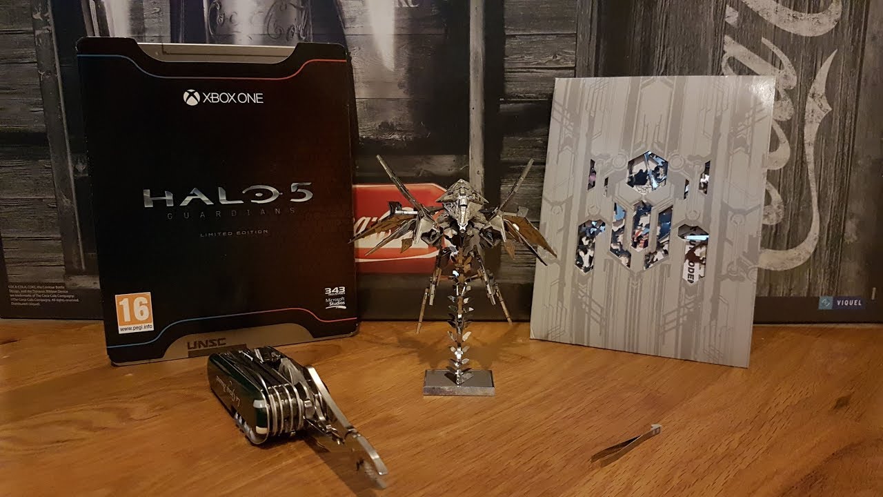 Halo 5 : Metal Earth Guardian build time lapse