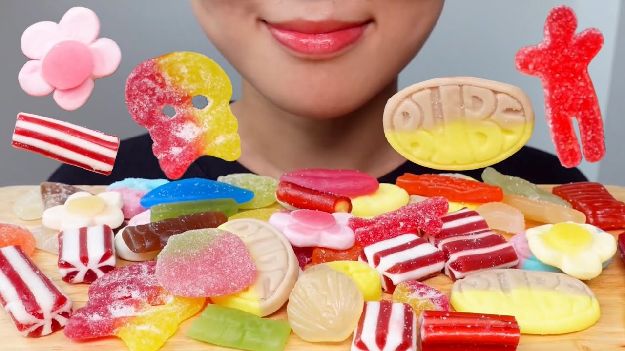 SWEDISH CANDY 스웨디시 젤리 리얼사운드 먹방 EATING SOUND MUKBANG