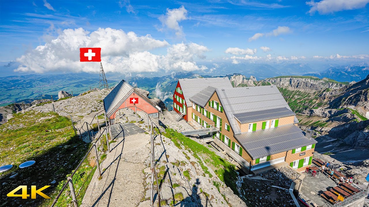 Säntis 🇨🇭 The Most Epic Mountain Range in Switzerland 🇨🇭 4K