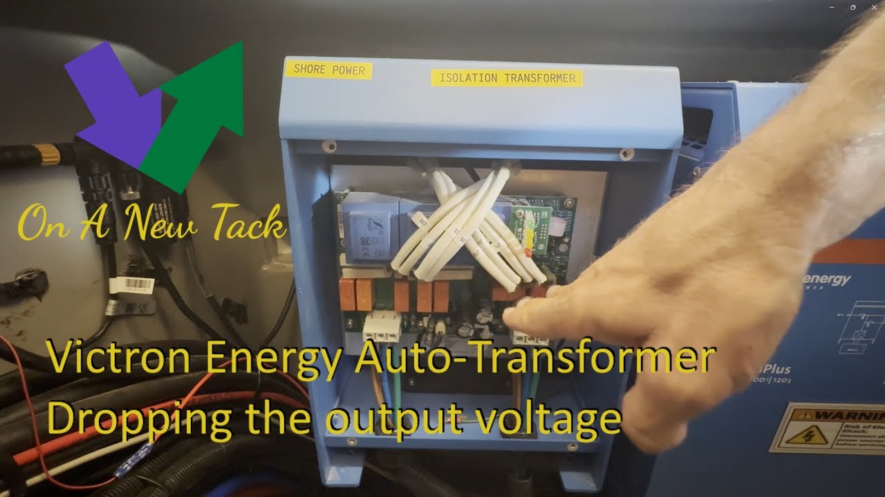 How to configure a Victron Isolation transformer to not boost the output voltage