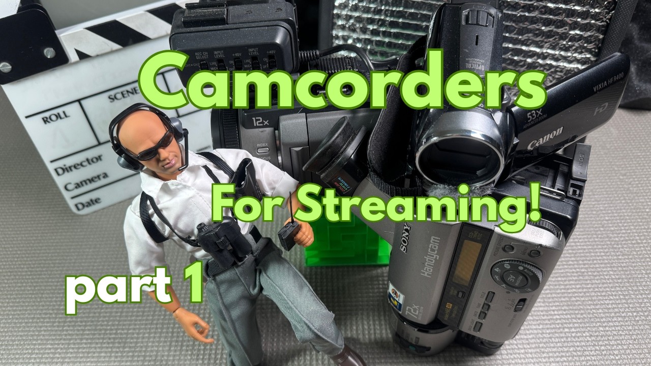Retro camcorders Part 1