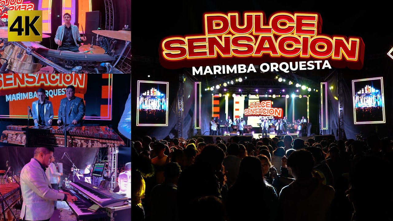 Marimba Orquesta Dulce Sensacion - La Dulzura De La Miel 4K