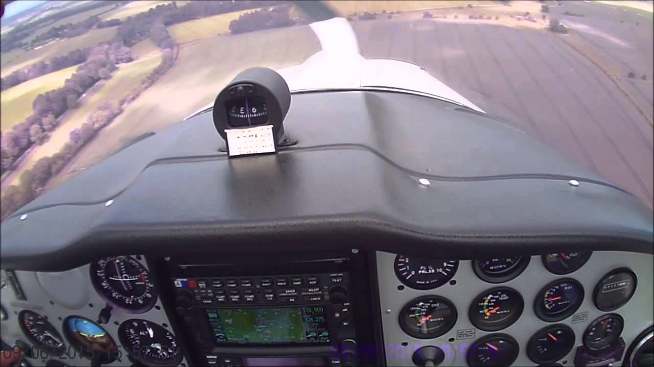 Aerobility Tecnam Landing at Cotswold Airport