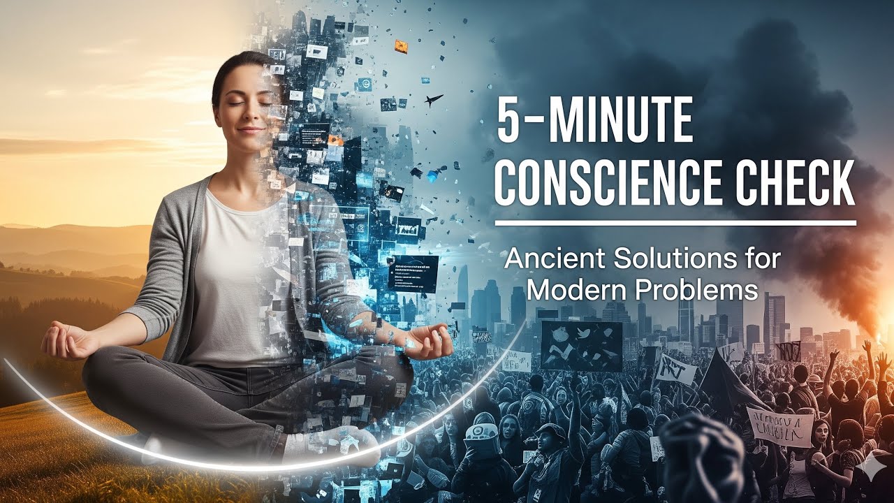 Ancient Solutions for the Modern World A 5 Minute Conscience Check
