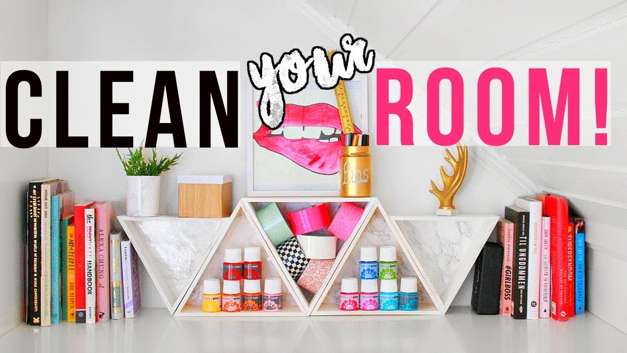 CLEAN YOUR ROOM!  | 8 New DIY Organizations + Tips & Hacks for Spring Cleaning 2020! #CLEANWITHME !