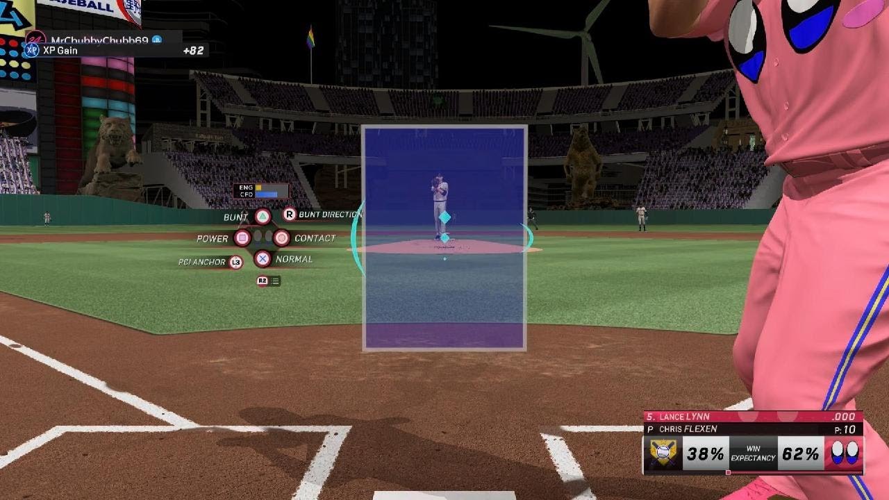 MLB The Show 24 Lance Lynn Home run
