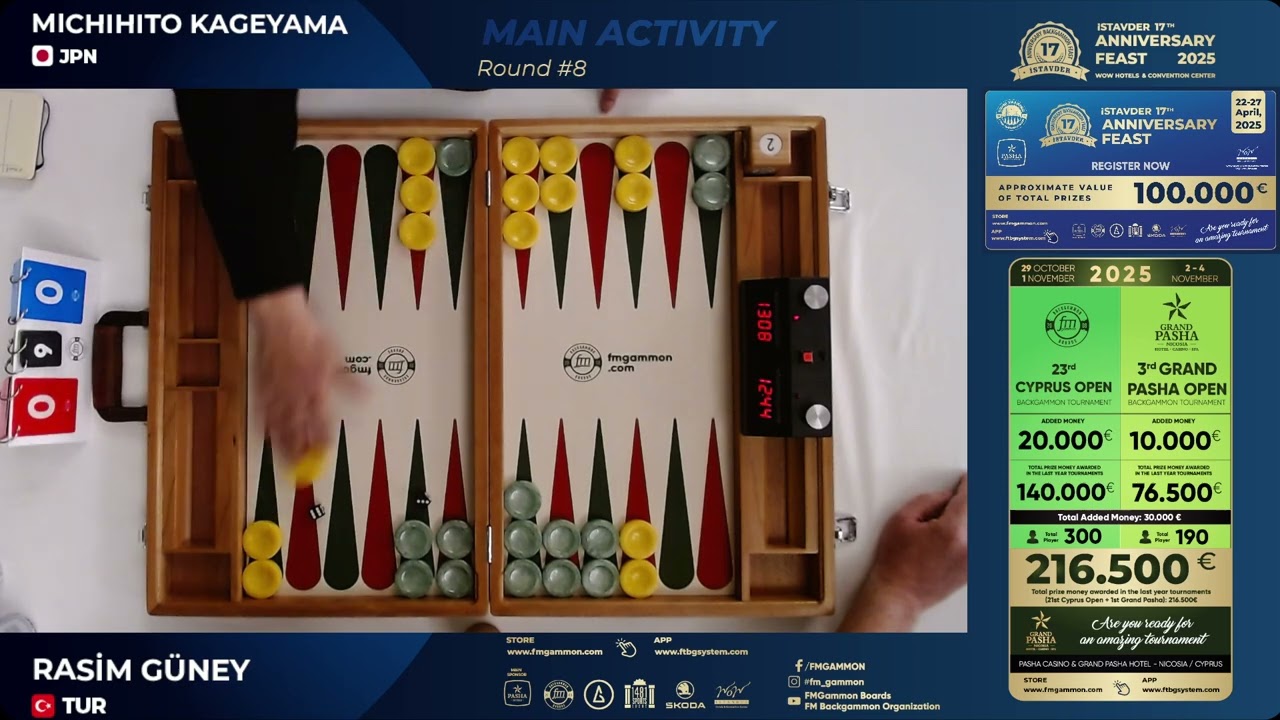 Michihito Kageyama vs Rasim Güney (16 Points Game)