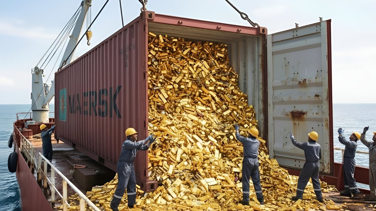 We Found a $700 Billion GOLD Treasure Container From the Deep Ocean | Full Recovery Mission