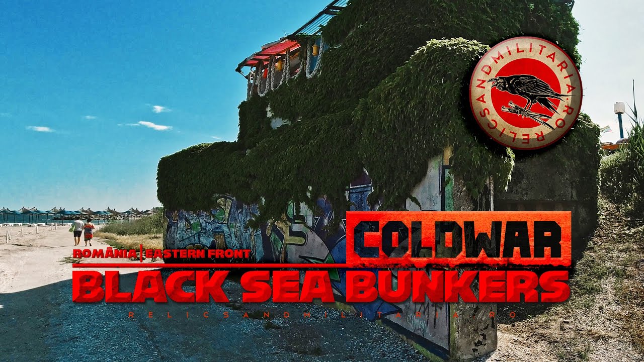 BLACK SEA WALL - MANGALIA - COLD WAR BUNKERS EXPLORATION