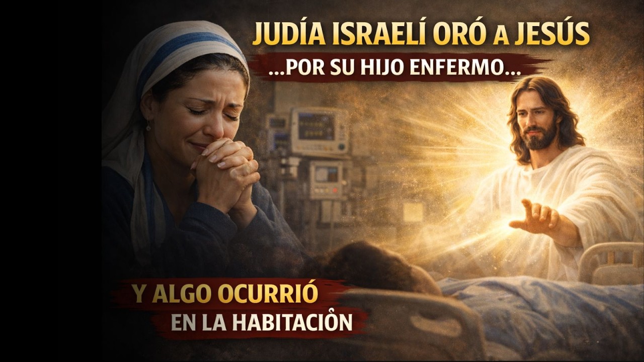 Judía israelí oró por primera vez a Jesús por su hijo enfermo… y algo ocurrió en la habitación