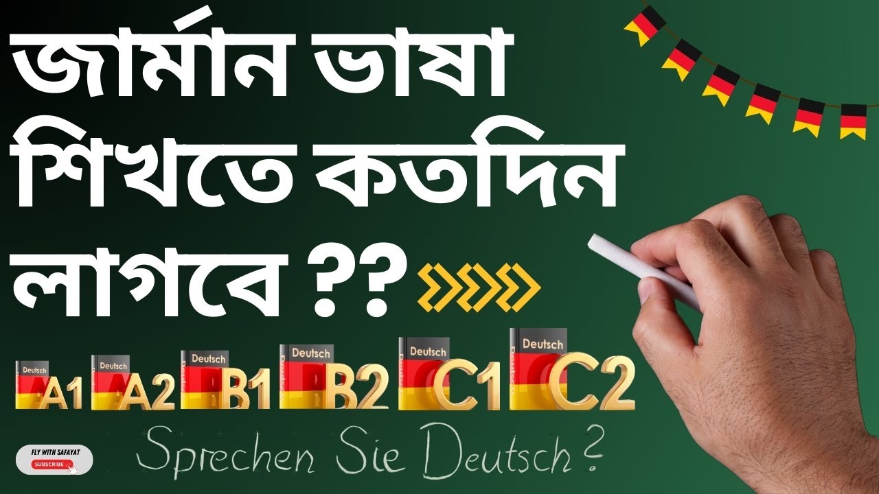 🇩🇪How long does it take to learn German? || How Long Does It Take to Learn German? || (A1-A2-B1-B...