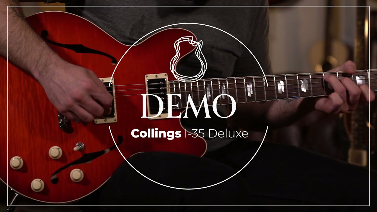 Collings I-35 LC Deluxe Scarlet Burst demo