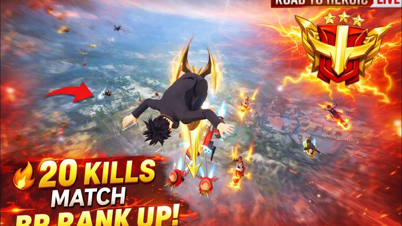 “20 Kills Ka Toofan 🔥 Road to Heroic!”