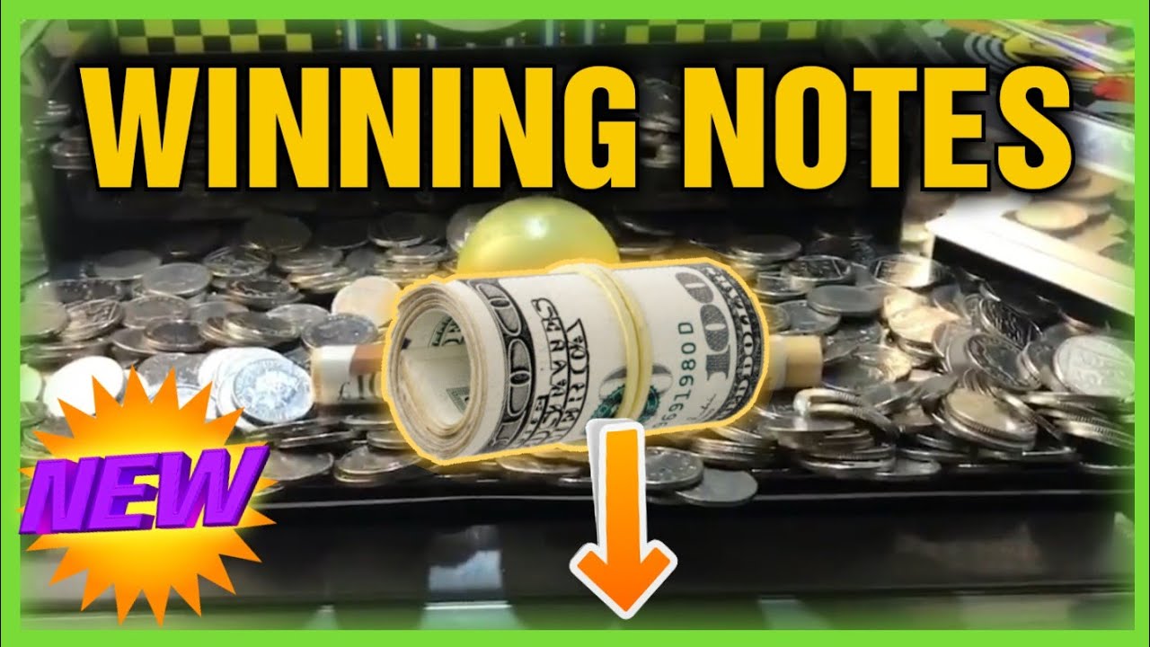 💰💰 WINS ON THE COIN PUSHER - Coin pusher Hack. Win bills and notes from the pusher 2p, quarter