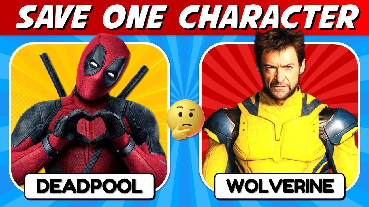 Сохраните одного персонажа «MARVEL»! 🤔 | Что бы вы выбрали? | Викторина/викторина