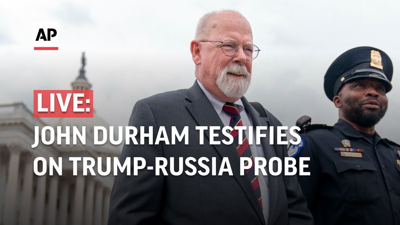 LIVE: Special counsel John Durham testifies on Trump-Russia probe at House Judiciary Committee