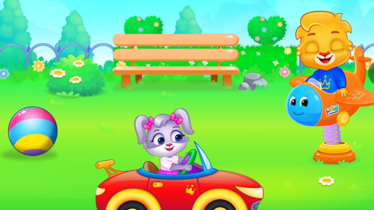 Nannu Playing with Rubi | Car Simulator play and fun 