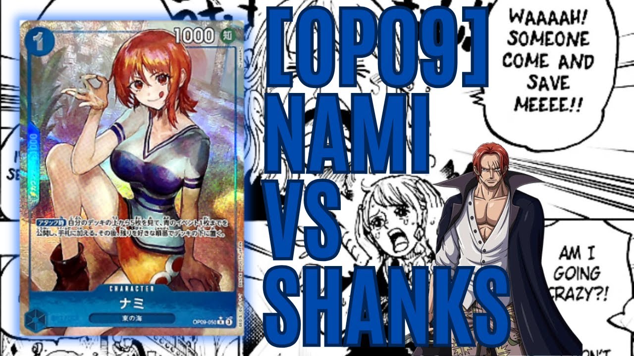 [OP09] Nami VS. Shanks - OPTCGSim Gameplay