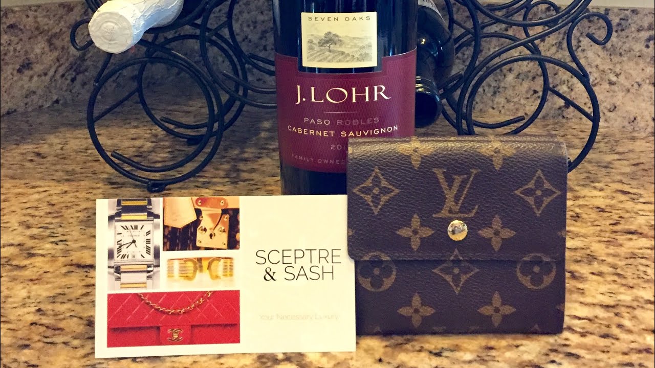 LV Monogram Elise Wallet