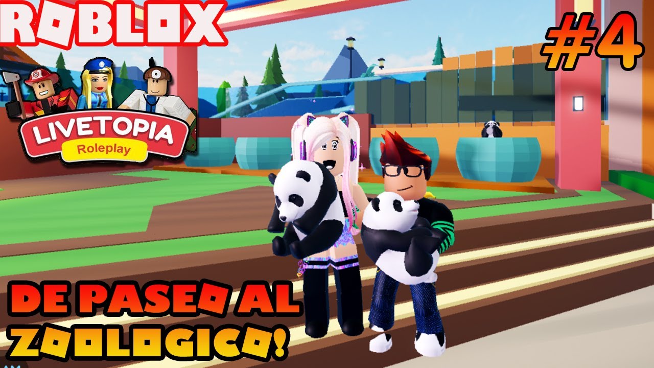 🐒Nos Vamos De Paseo Al Nuevo Zoológico De Livetopia! Roleplay! La Pasamos Genial!😄