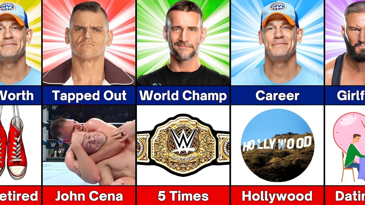 Сравнение боев в WWE: Джон Сина против Гюнтера против Си Эм Панка против Брона Брейккера