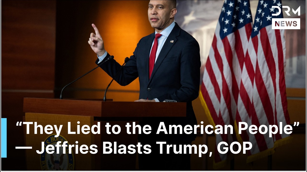 Hakeem Jeffries Says GOP Extremism Is Failing Americans as Republican Majority Shrinks | AC1G