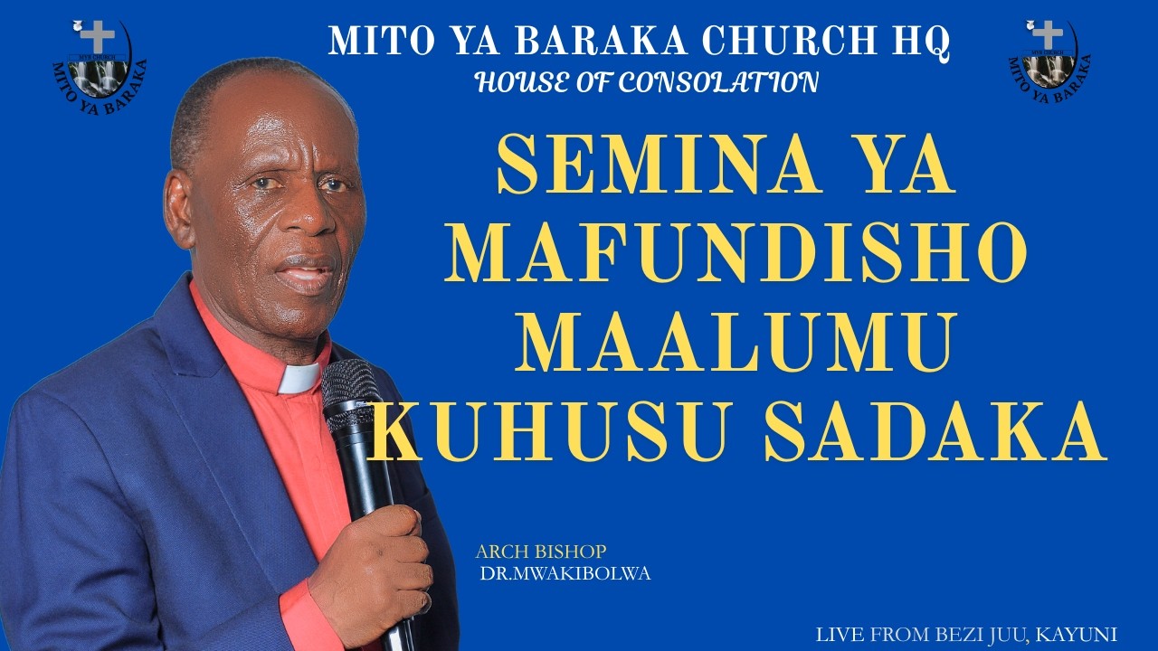#Live - Semina Ya Mafundisho Ya Sadaka  | Jumapili Tarehe  21/02/2025 | Mito Ya Baraka Hq