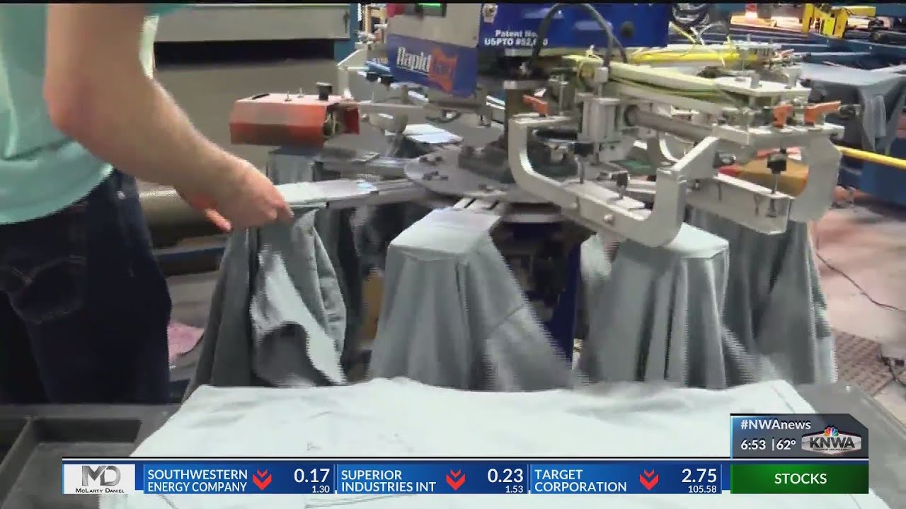 Take This Job and Love It: Screen Printing KNWA News