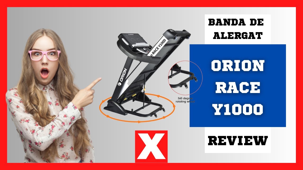 Banda de alergat electrica Orion RACE Y1000: Review 2023! Reducere 5000 RON!