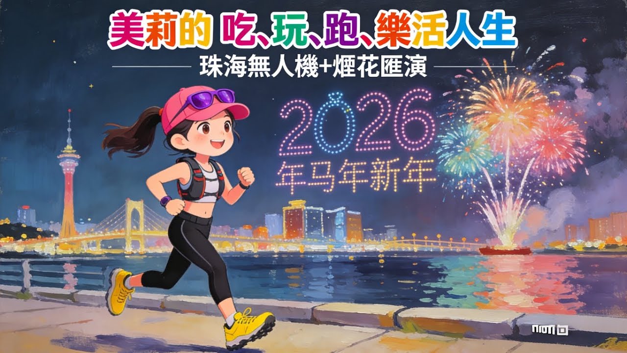 【珠海旅遊】新年無人機燈光+煙花匯演 [Zhuhai Travel] Chinese New Year Drone Light Show + Fireworks Display