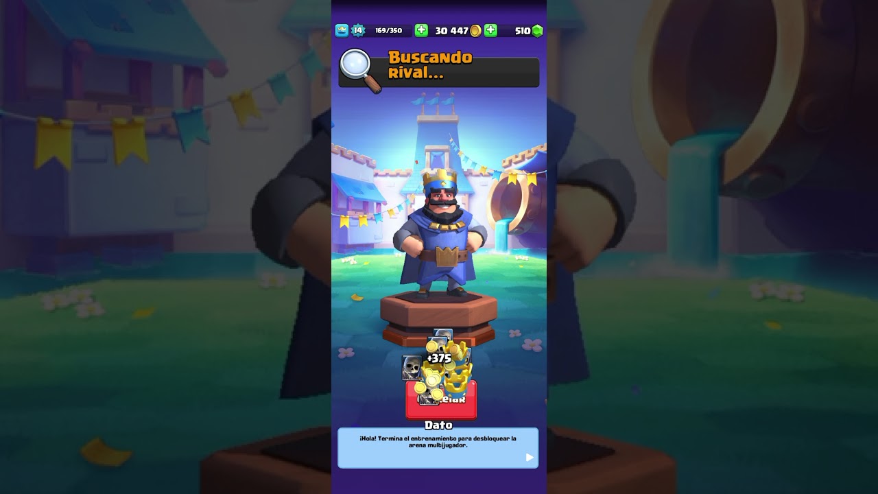 Por subir de liga en Clash royale