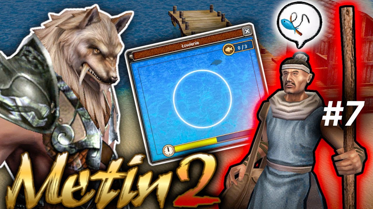 Metin2.pl POLSKA #7 Jak Zarabiać 1 WON Na Godzinę? Zarobek Na Łowieniu - LIKAN OD ZERA DO 120 LVL