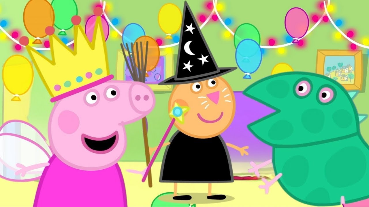 Peppa Pig 👒 It's Costume Party Time! 🦸‍♂️🎉 Toon Mania - Little Zoo Club