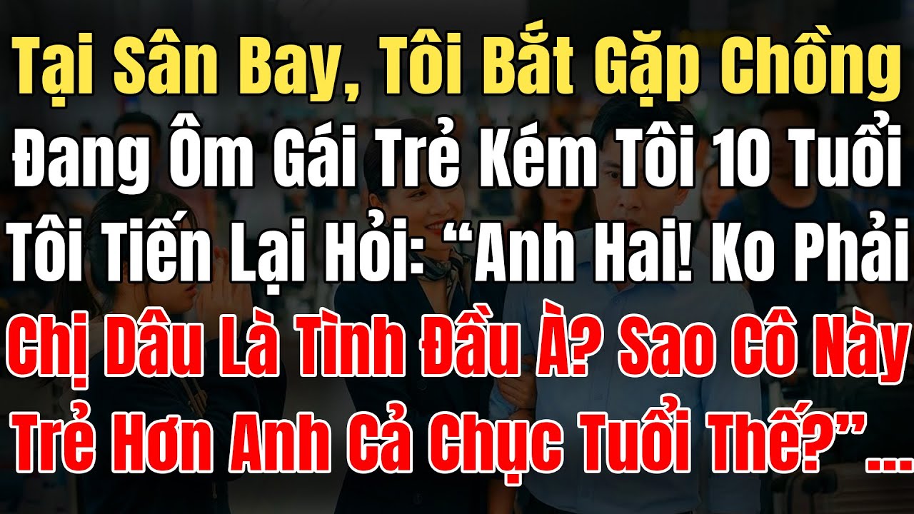 Ở SânBay Tôi Gặp Chồng Ôm Gái Trẻ Hơn 10Tuổi, Tôi Nói: “Anh Hai! Ko Phải Chị Dâu Là TìnhĐầu Của Anh?