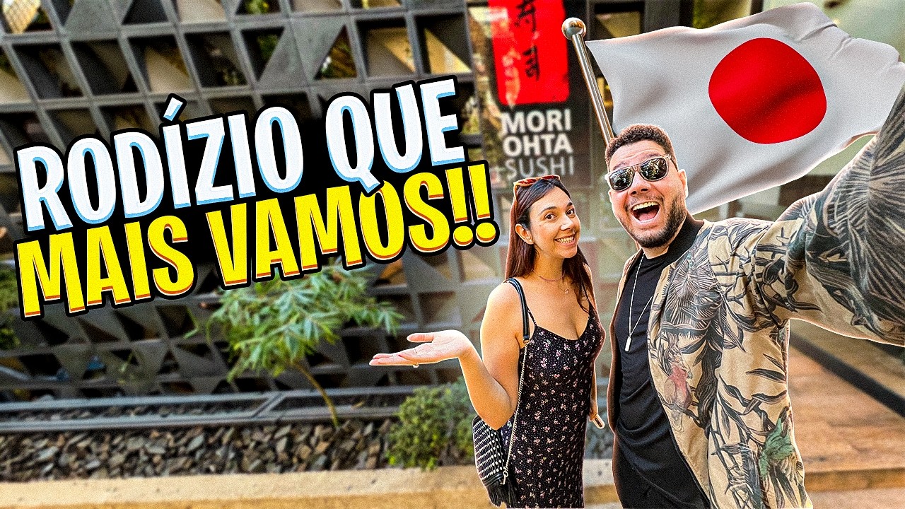 Rodízio JAPONÊS que mais vamos em São Paulo🍣- Mori Ohta