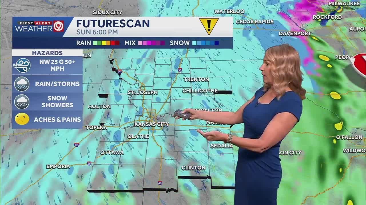 Beautiful day but chance of snow looms this weekend