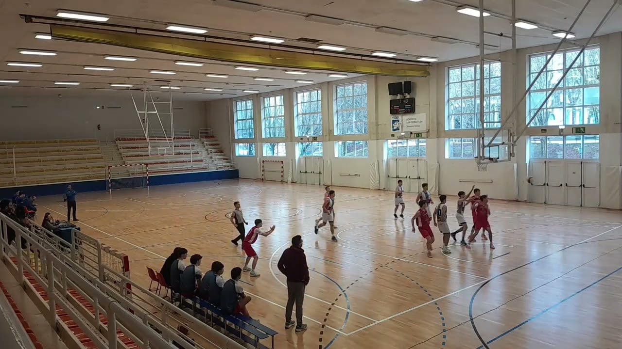 1° tiempo easo basket VS atlético san Sebastian cadetes liga vasca 2026